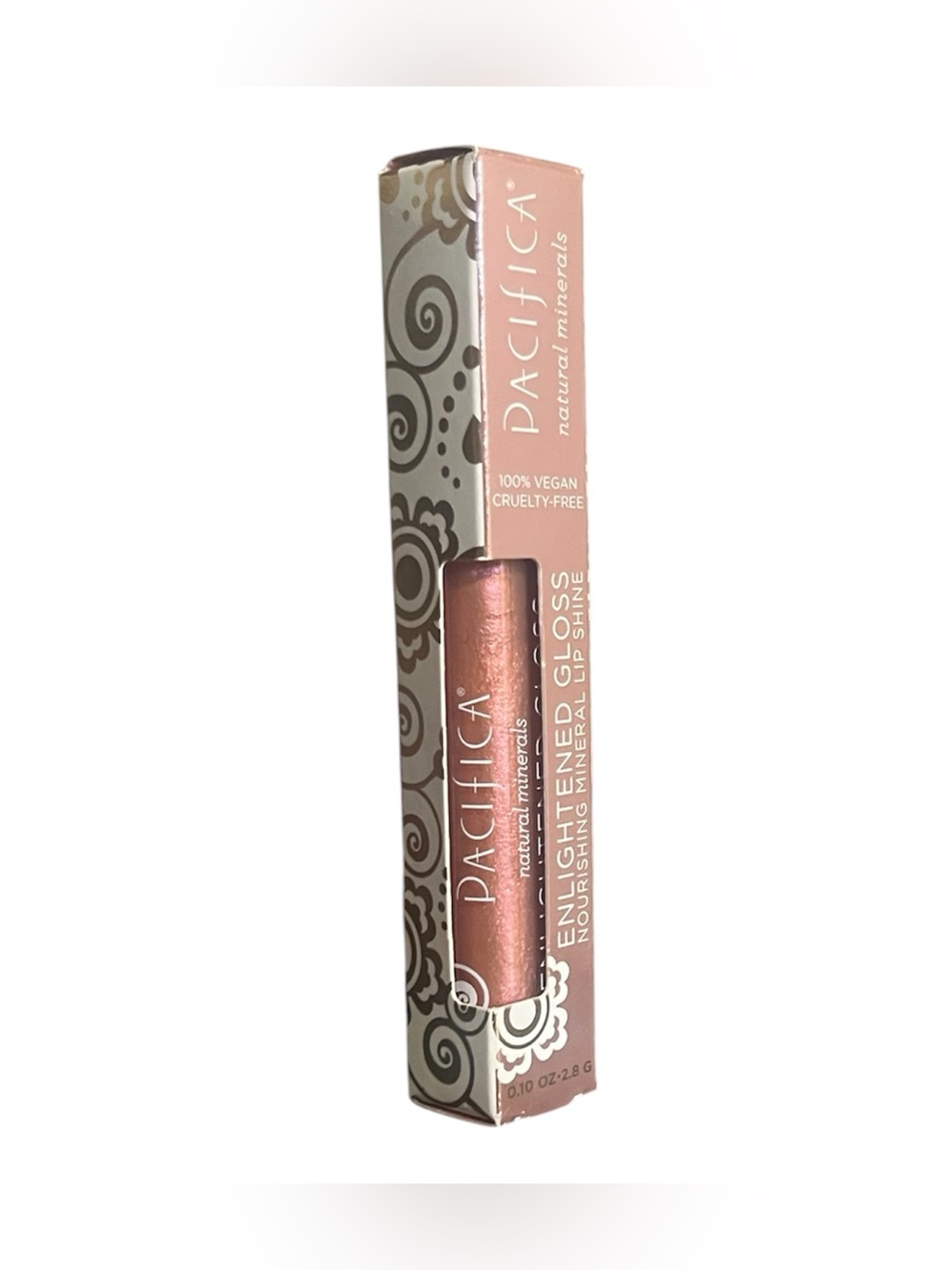 Pacifica Enlightened Gloss Nourish Mineral Lip Shine Opal New Discontinued Rare